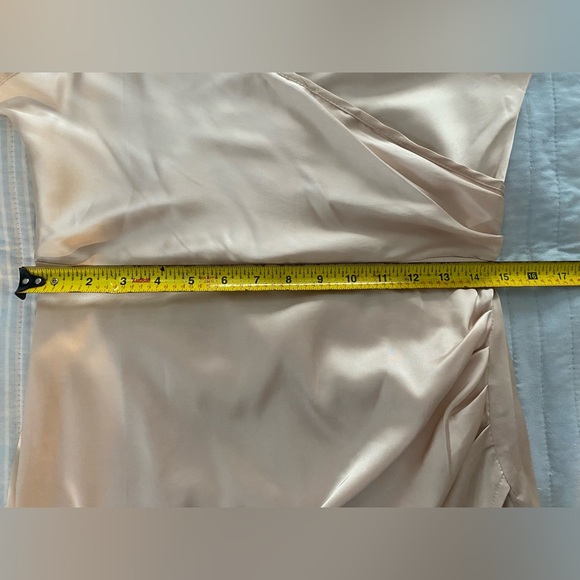 SHEIN champagne satin cami dress NWOT - Picture 12 of 12